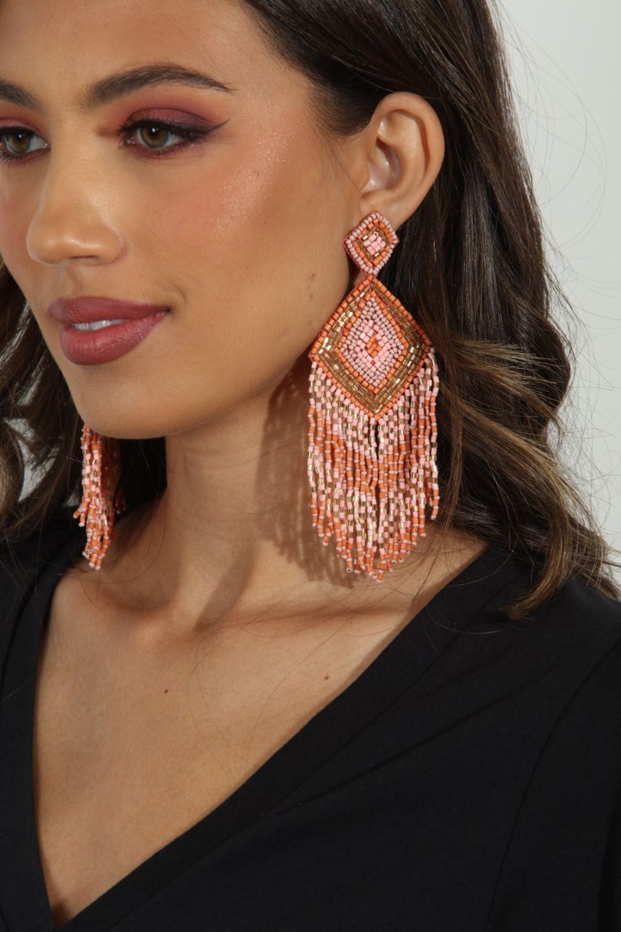 Accessories Veronica M | Riviera Beaded Earrings