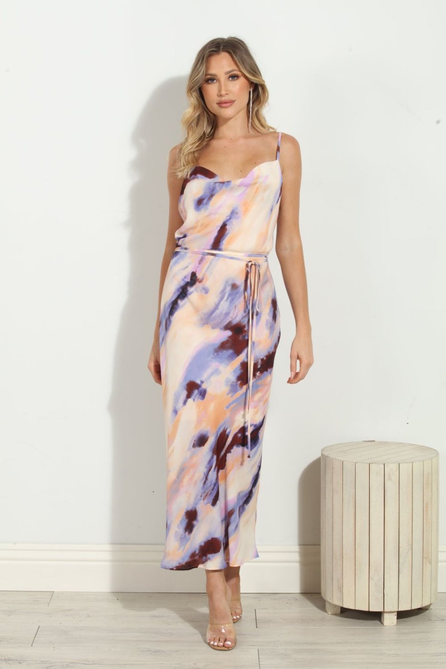 Vacation Veronica M | Phoebe Bias Midi Dress