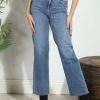 Clothing Veronica M Denim Shop | Logan High Waist Dad Jean- Medium Dark