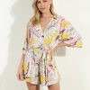 Vacation Veronica M | Tricia Stretch Kimono Romper