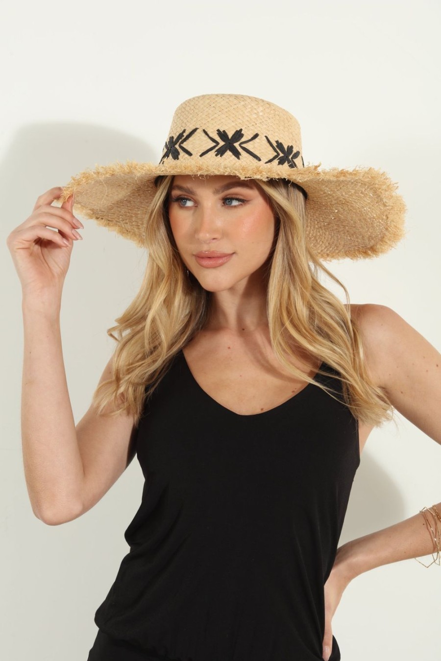 Accessories Veronica M | Tulum Straw Hat