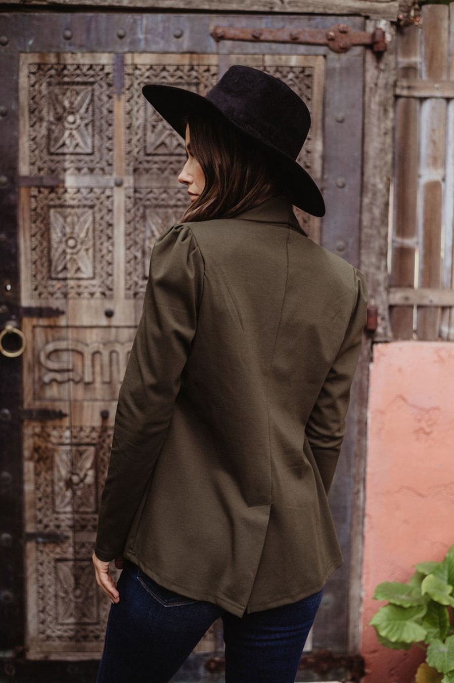 Clothing Veronica M Jackets + Blazers | Olive Ponti Blazer