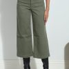 Clothing Veronica M Denim Shop | Unpublished Gemma Olive Cropped Pant