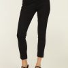 Clothing Veronica M Pants | Black Ponti Stretch Legging Pant