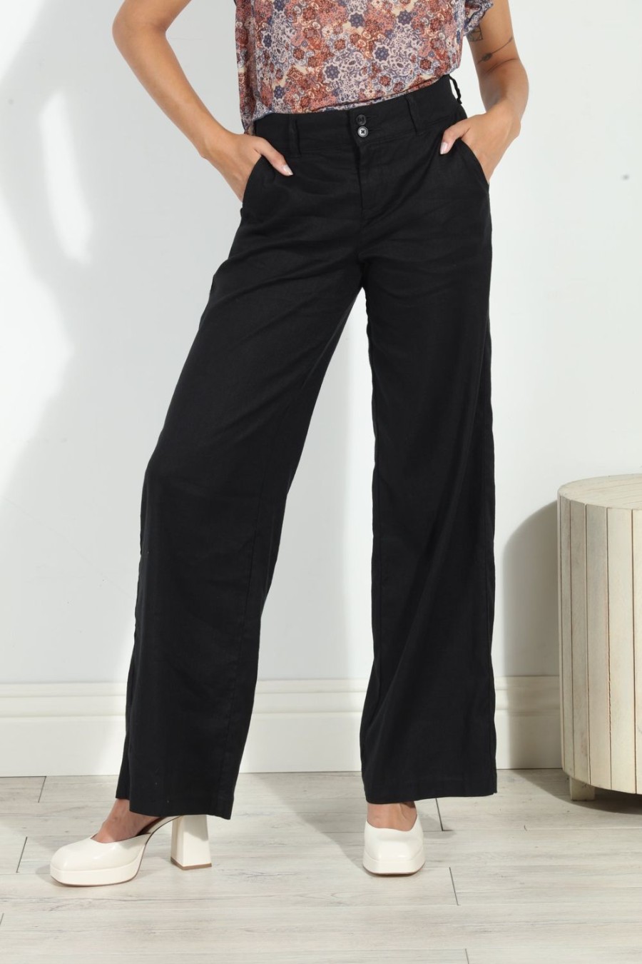 Clothing Veronica M Denim Shop | Level 99 Mason Wide Leg Trouser Pant