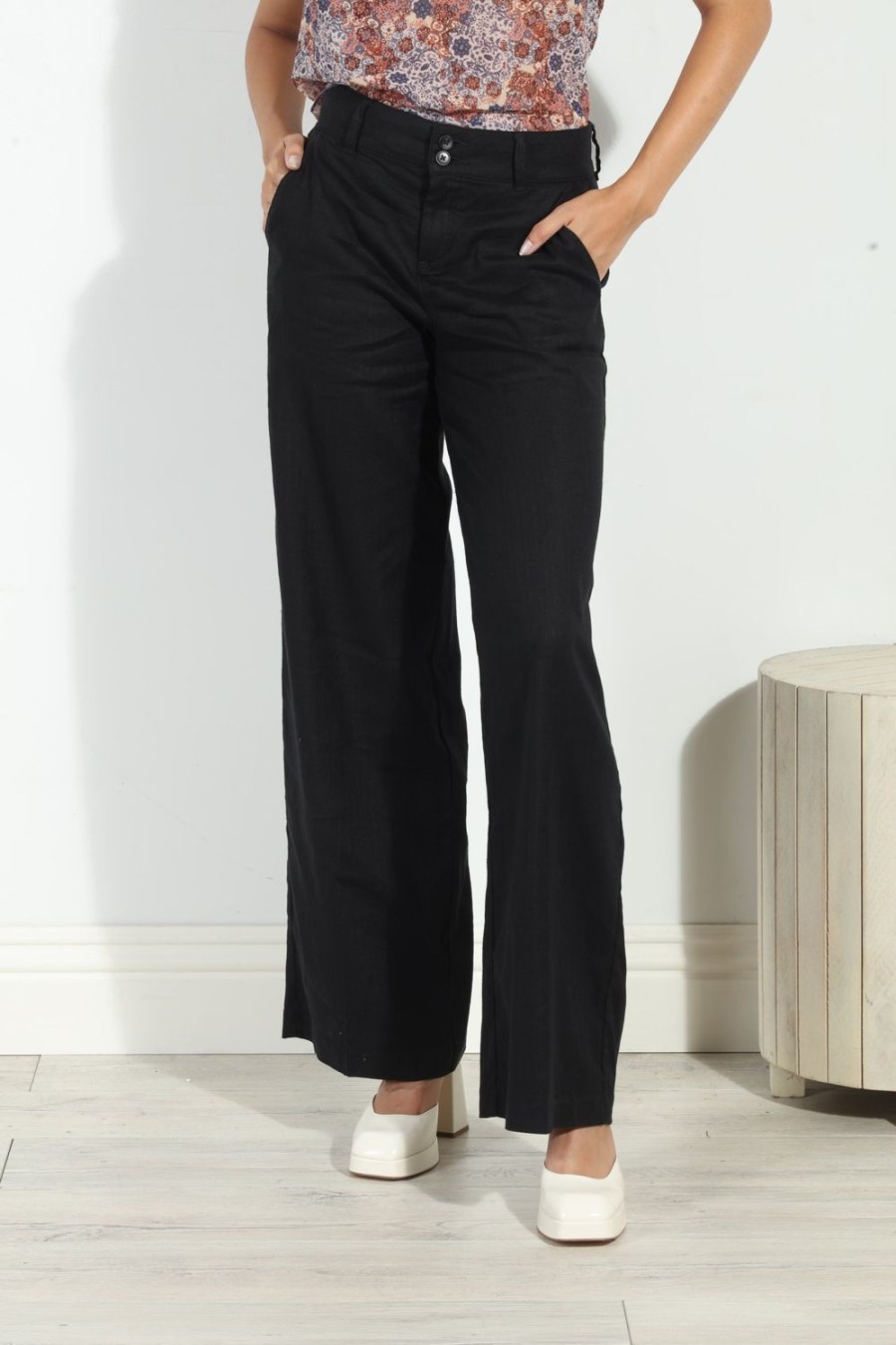 Clothing Veronica M Denim Shop | Level 99 Mason Wide Leg Trouser Pant