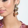 Accessories Veronica M | Florence Gold Statement Earrings