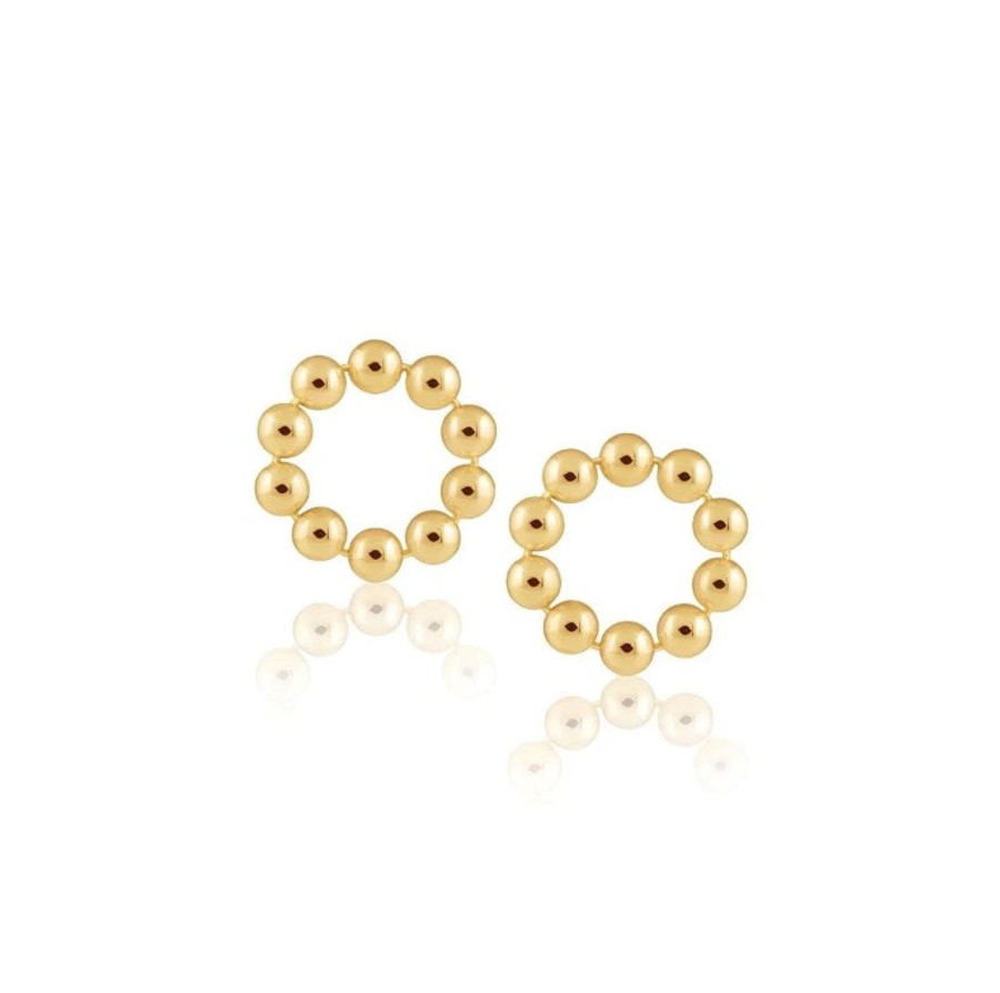 Accessories Veronica M | Lolita Gold Mini Hoop Earrings-Gold Filled