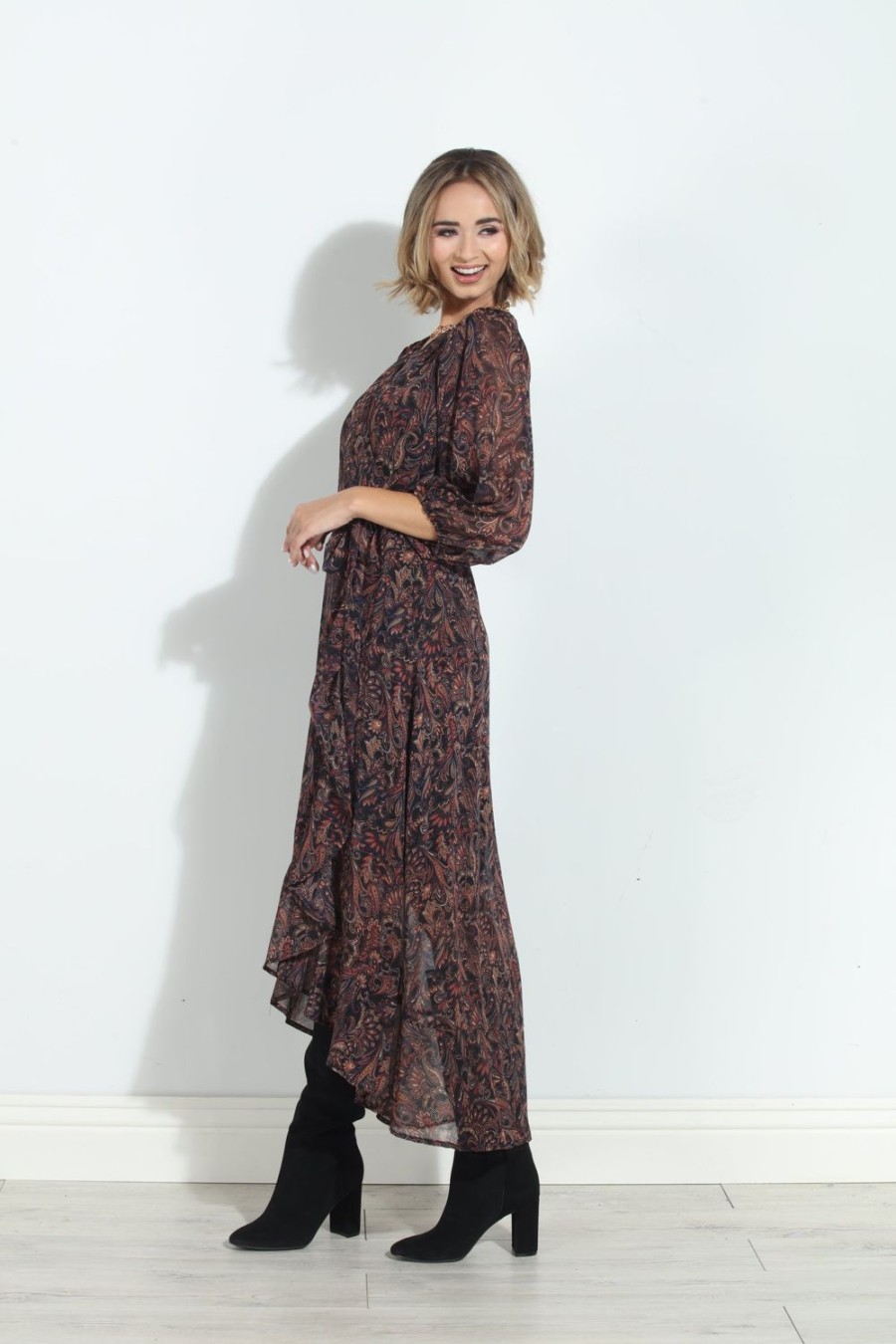 Clothing Veronica M Wrap Dress | Jeremiah Chiffon Wrap Dress