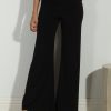 Clothing Veronica M Pants | Black Stretch Flare Leg Pants-Best Seller