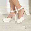 Accessories Veronica M | Chinese Laundry- Oaklen Platform Pump- Cream