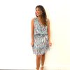 Vacation Veronica M | Myranda Smocked Chiffon Sleeveless Dress