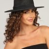 Accessories Veronica M | Everyday Black Fedora Hat