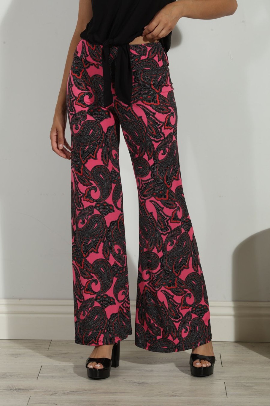 Vacation Veronica M | Zinna Stretch Flare Leg Pants