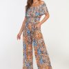 Vacation Veronica M | Detra Ruffle Tube Jumpsuit