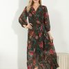 Clothing Veronica M Wrap Dress | Marani Chiffon Wrap Dress