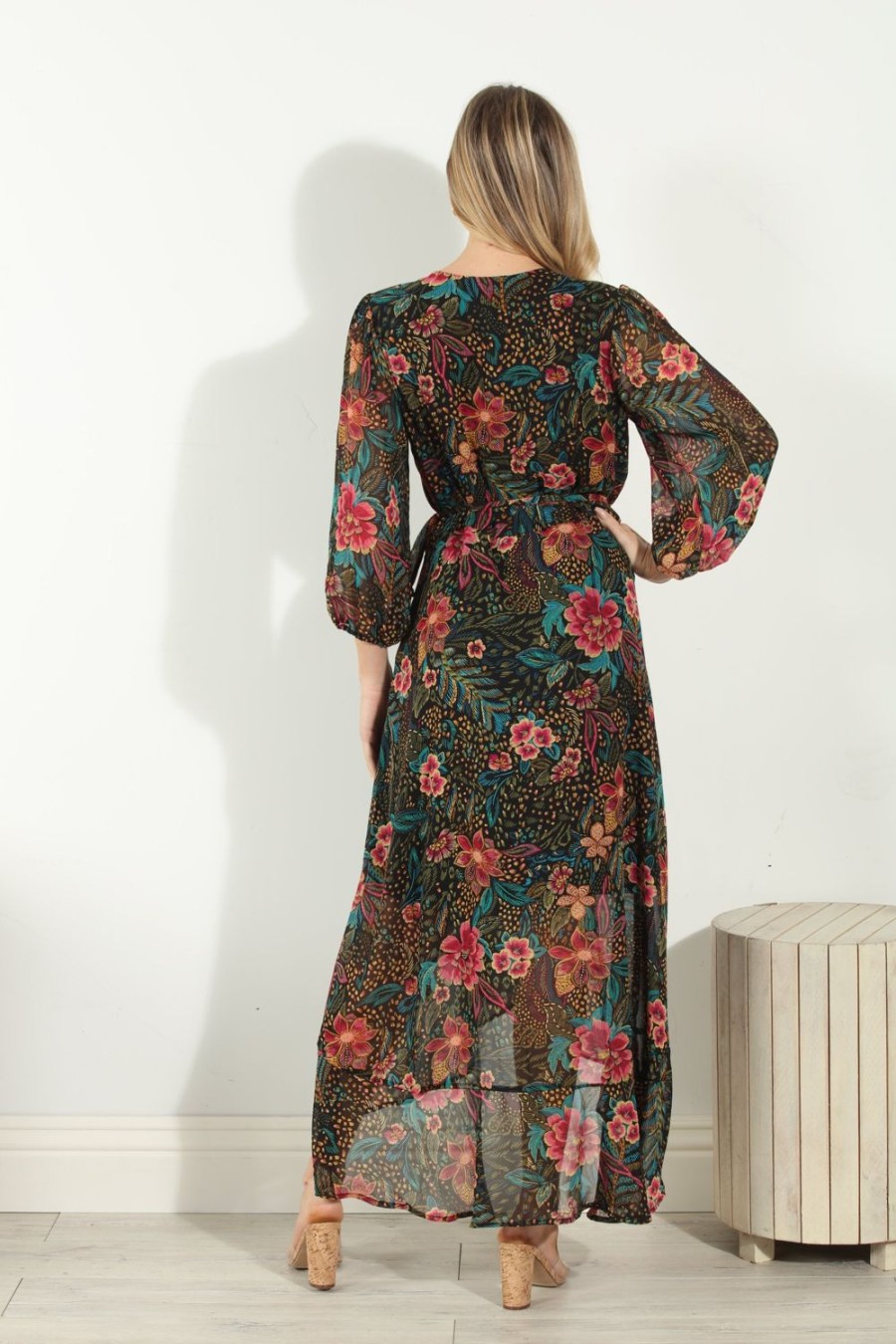 Clothing Veronica M Wrap Dress | Marani Chiffon Wrap Dress