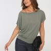 Clothing Veronica M Cupro Tops | Verdina Cupro Ots Top