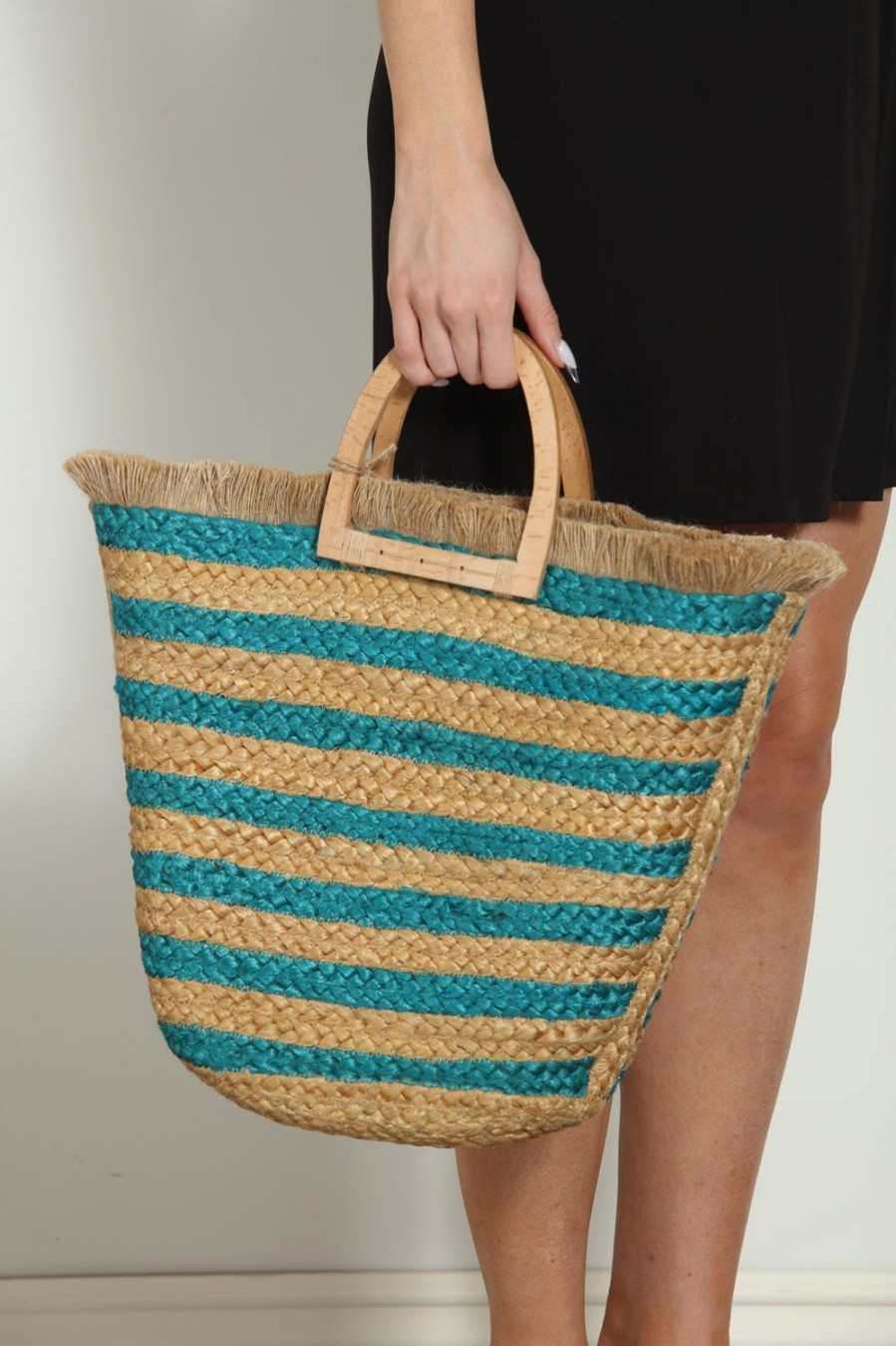 Vacation Veronica M | Malta Jute Totebag