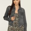 Clothing Veronica M Denim Shop | Rebel Jacket With Uneven Hem -