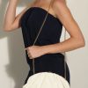 Accessories Veronica M | White Faux Leather Pouch Purse