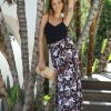 Clothing Veronica M Skirts | Tessa Tie Front Maxi Skirt