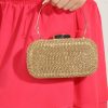 Accessories Veronica M | Julia Rhinestone Clutch- Gold