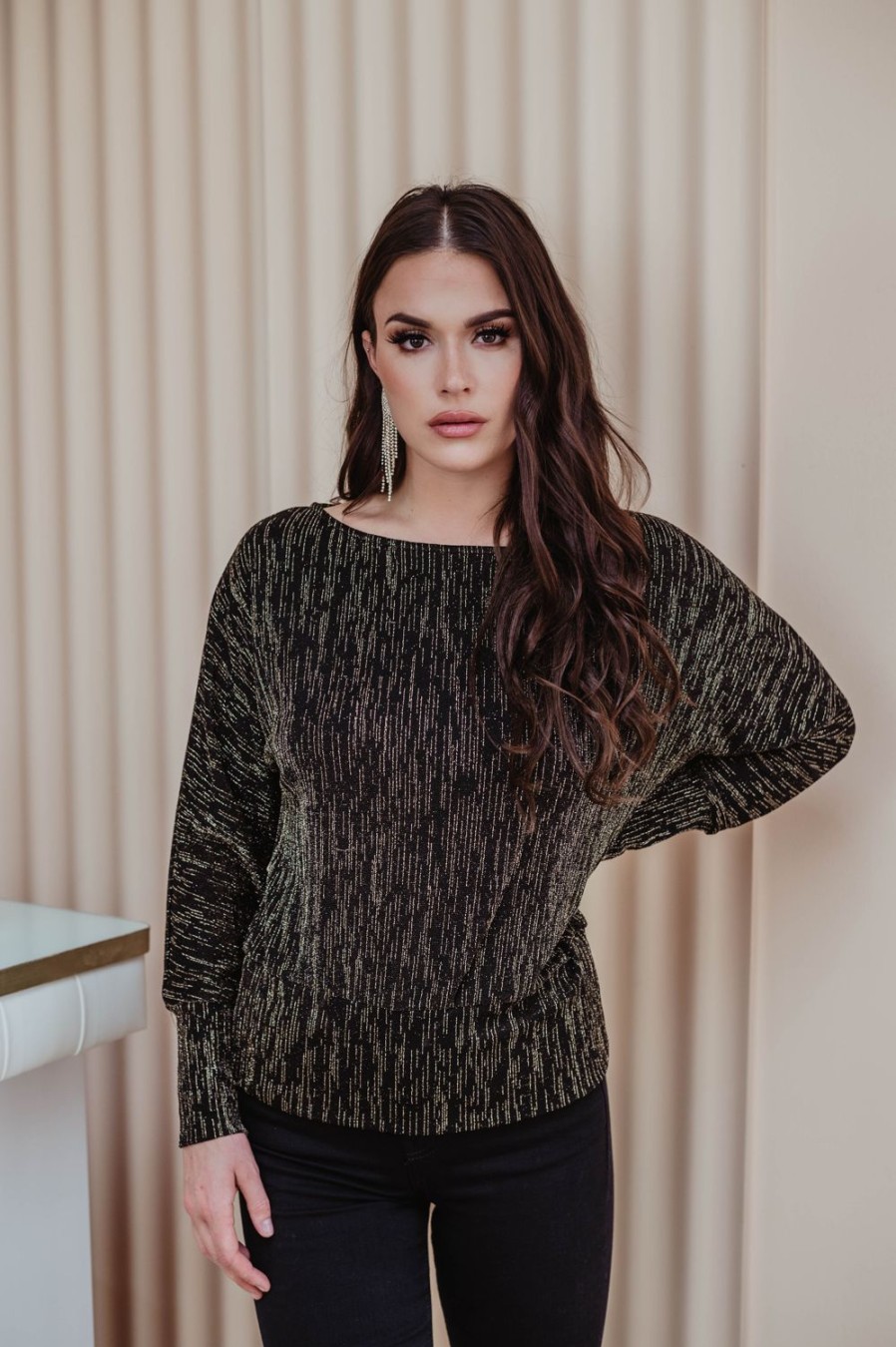 Clothing Veronica M Longer Length Tops | Fiesta Dolman Sleeve Top -