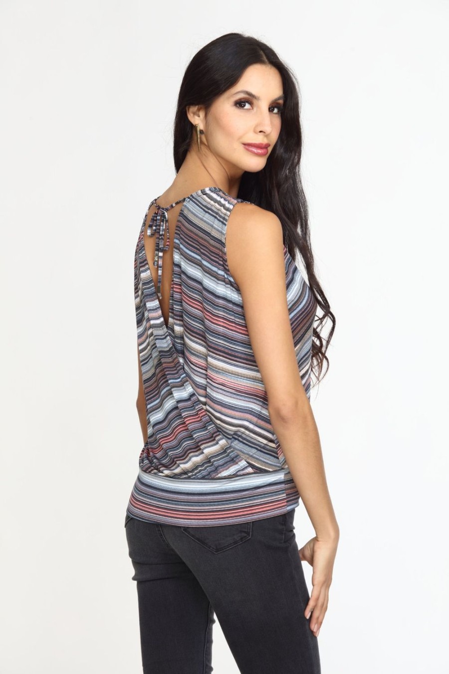 Clothing Veronica M Surplice Tops | Guadalupe Stretch Surplice Top-Best Seller