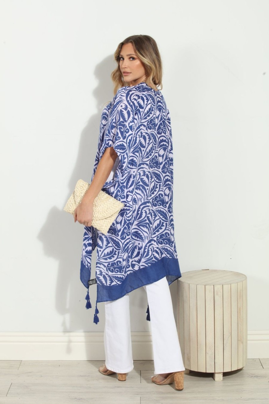 Clothing Veronica M Ponchos | Mykonos Open Kimono