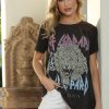 Clothing Veronica M Longer Length Tops | Def Leppard Love Bites Tee