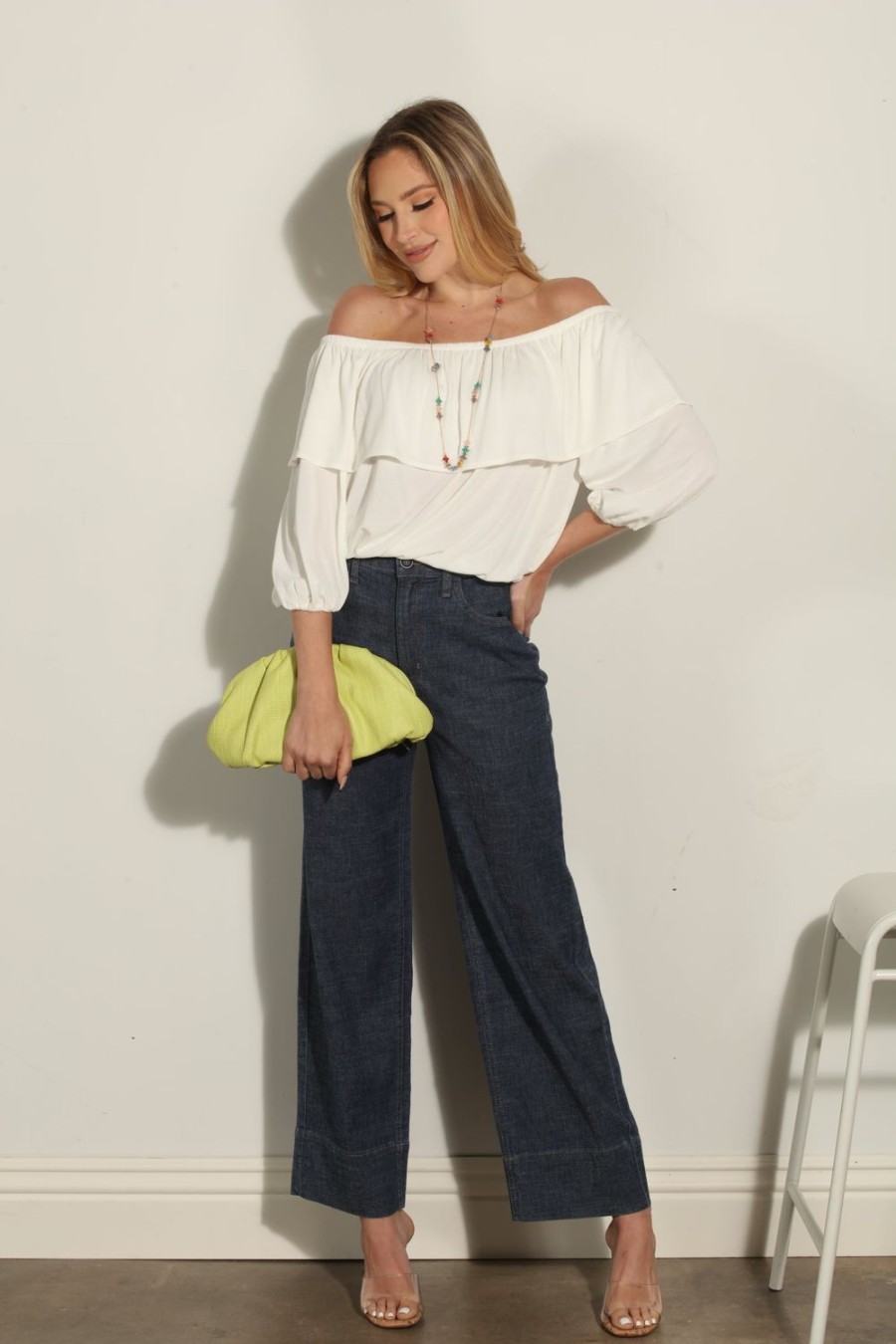 Clothing Veronica M Denim Shop | Level 99 Dylan Straight Linen Tencel Pant