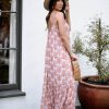 Clothing Veronica M Maxi Dresses | Saria Chiffon Oversized Maxi Dress No