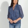 Vacation Veronica M | Willa 3/4 Sleeve Surplice Blouse